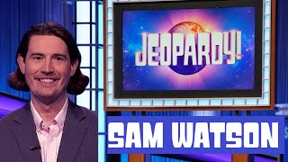 Who is SAM WATSON from Jeopardy Contestant amp Life EXPLAINED [upl. by Ennylcaj]