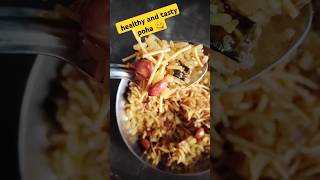 Healthy and tasty poha 😋😋 simply food youtubeshorts cookingfood easy cookingfood recipefood [upl. by Wilterdink641]