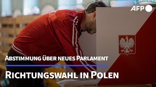 Richtungswahl in Polen Enges Rennen erwartet  AFP [upl. by Kampmann]