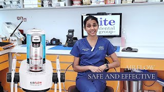 What Is Airflow Teeth Cleaning and Is It Painful  Elite Dental Group Singapore  65 6333 4456 [upl. by Benis]