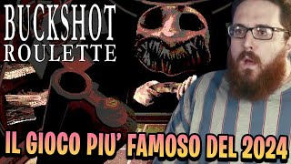 SIMULATORE DI ROULETTE RUSSA  BUCKSHOT ROULETTE  Croix89 Scarytime 👻 [upl. by Llahsram]