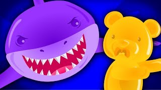 Scary Flying Shark  Scary Nursery Rhymes  Songs For Children  Videos For Kids [upl. by Gerhan]