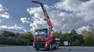 VOLVO FH 500 6x2  FASSI F545 RA 227 [upl. by Jarita]