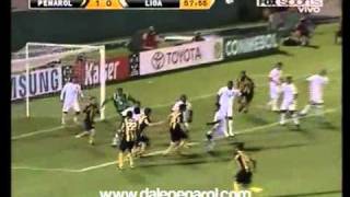 Peñarol 1  Liga de Quito 0  Libertadores 2011 [upl. by Atteuqaj246]