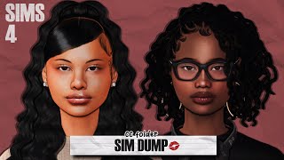 Urban Sim Dump 182 💅  CC Folder amp Sims Download  Sims 4 Create a Sim [upl. by Crandall]