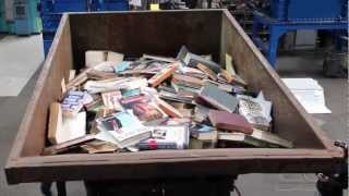 PAPER SHREDDING Books D [upl. by Randa205]