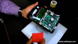 Battery Installation in Biometric Attendance Systems [upl. by Yrannav785]