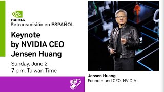 Keynote de NVIDIA con Jensen Huang en COMPUTEX 2024 Retransmisión en ESPAÑOL [upl. by Schofield150]