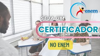 como cadastrar para ser um certificador do Enem [upl. by Sonny]