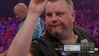 The 2024 BoyleSports World Grand Prix QF Rob Cross v Ryan Joyce [upl. by Kimber]