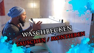 Waschbecken tauschen montieren [upl. by Imer542]