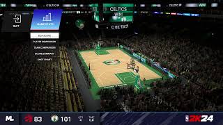 GAME 9 TORONTO RAPTORS 35  BOSTON CELTICS 71 [upl. by Isyak]