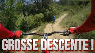 GROSSE DESCENTE A ARAGON  ENDUROCLIP13 [upl. by Artinahs737]