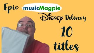 Music Magpie huge Disney delivery  10 titles for the Disney collection [upl. by Enerak]