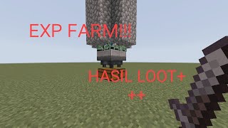 Cara membuatan EXP farm minecraft building tutorial expfarm [upl. by Mcroberts]