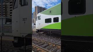 Westbound GO Train at Danforth [upl. by Tandie]