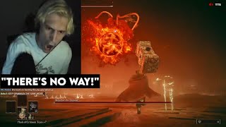 xQc Vs Messmer the Impaler Boss Fight  Elden Ring Shadow of the Erdtree [upl. by Allac639]