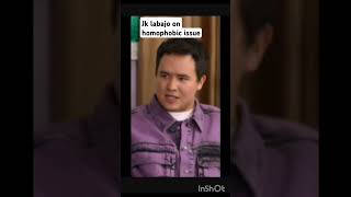 Jk labajo on homophobic issue with former friend darren espantojk darren espantohomophobic [upl. by Enorej]