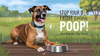 How to Stop Dog from Eating Poop Home Remedies  Pet Care Guide [upl. by Vaclava]