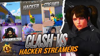 Hacker amp Streamers VS Clash 😱 INTENSE CLUTCHES  BGMI pubgmobile clutch streamer [upl. by Pendleton]