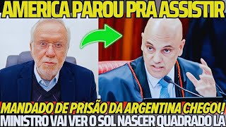 ARGENTINA PEGOU TODOS DE SURPRESA MANDADO DE PRISÃO CHEGOU NO DISTRITO MINISTROS PRESOS NO BRASIL [upl. by Coleville]