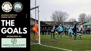 THE GOALS  vs Jeanfield Swifts FC  EoSFL Premier Division  150324 [upl. by Ailam77]