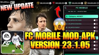 Fc Mobile Mod Apk v23105 Gameplay  Fc Mobile Mod Menu v23105  Fc Mobile 25 Mod Apk [upl. by Ydnor]