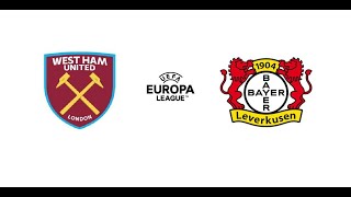 West Ham United vs Bayer 04 Leverkusen TV Channel [upl. by Dulcine516]