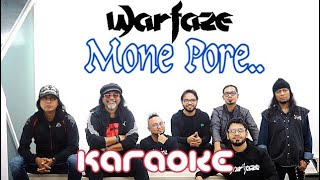 Mone Pore  মনে পড়ে  Warfaze  KARAOKE 🎤 [upl. by Aramois]