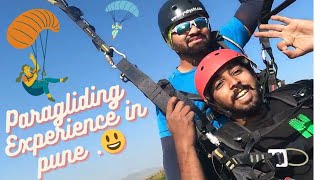 Paragliding experience in Pune  kamshet  Sahyadri paragliding  KM VLOGS [upl. by Uba563]