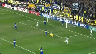 Boca Juniors 1 x 1 Corinthians 270612  Gol Do Romarinho  Final Libertadores 2012 [upl. by Jaret]