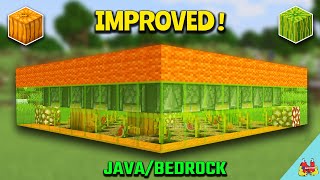 BEST Minecraft Melon  Pumpkin Farm JavaBedrock  121 [upl. by Ricki]