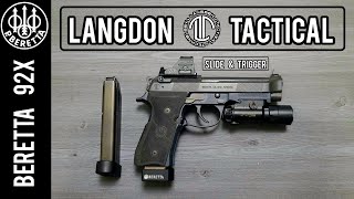 Langdon Tactical Beretta 92 Elite RDO  LTT Slide amp Trigger Optic Ready Modernized Italian stallion [upl. by Pappas981]