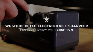 Wüsthof PETec Electric Knife Sharpener  Product Roundup by All Things Barbecue [upl. by Francklin]