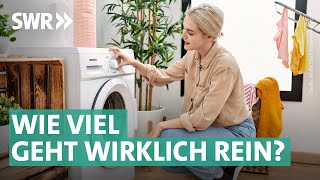 Waschmaschinen Verwirrung um Fassungsvermögen und Energieeffizienz  Marktcheck SWR [upl. by Animar286]