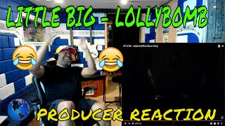 LITTLE BIG LollyBomb Official Music Video  Producer Reaction [upl. by Deidre]