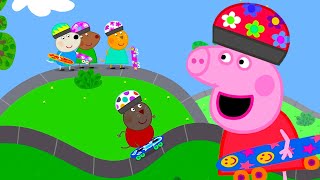 Learning To Skateboard 🛹  Peppa Pig Official Full Episodes [upl. by Julia]