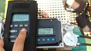 HOW TO SIMULATION SMART POSITIONER ROTORK YT3300 USING AMETEK CURRENT INJECTOR instrumentation [upl. by Ettolrahc]