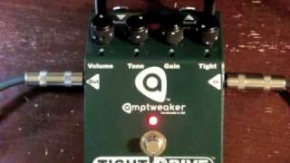 Amptweaker TightDrive Pedal Demo1m4v [upl. by Middendorf]