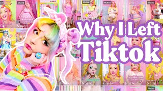 Why I Left Tiktok as a DID creator [upl. by Phelan352]