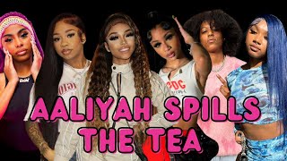 Asya scared to fight Aaliyah⁉️ Magic and Chicago Hottie FRIENDS again‼️ Influencer City Tour BEGINS [upl. by Suivatal729]