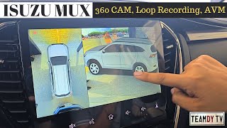 The NEW Isuzu MUX w 360 Camera Recording AVM Wireless Apple Carplay Android Auto [upl. by Zel]