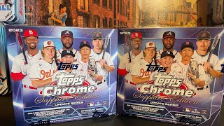 2023 Topps Chrome Sapphire Update Part 2 Boxes 3 amp 4 Sapphire Selections Low Number Rookie Hit [upl. by Ainala]