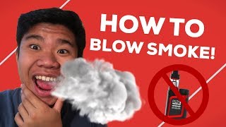 How To Blow Smoke Out of Your Mouth Safe amp Easy [upl. by Niram]