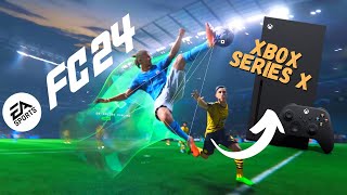 Asi va EA Sports FC 24 en Xbox Series X Versión Optimizada [upl. by Lamrouex]