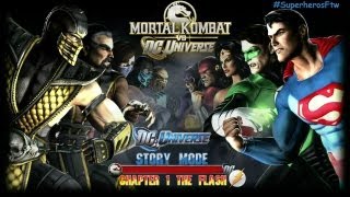 Mortal Kombat vs DC UniverseChapter 1 The FlashSuperherosFtw [upl. by Iralam]