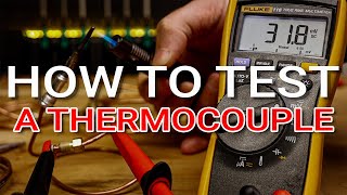 HOW TO TEST A Thermocouple with a Multimeter  LondonGAS [upl. by Youlton949]