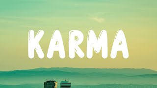 The Kolors  KARMA LyricTesto [upl. by Yenitirb]