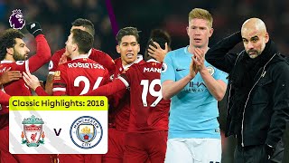 Salah Mane amp Firmino Score  Liverpool 43 Man City  Premier League Highlights [upl. by Suk]