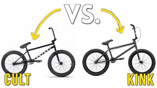 KINK WHIP VS CULT CONTROL Which BMX Bike is Better [upl. by Assenna]